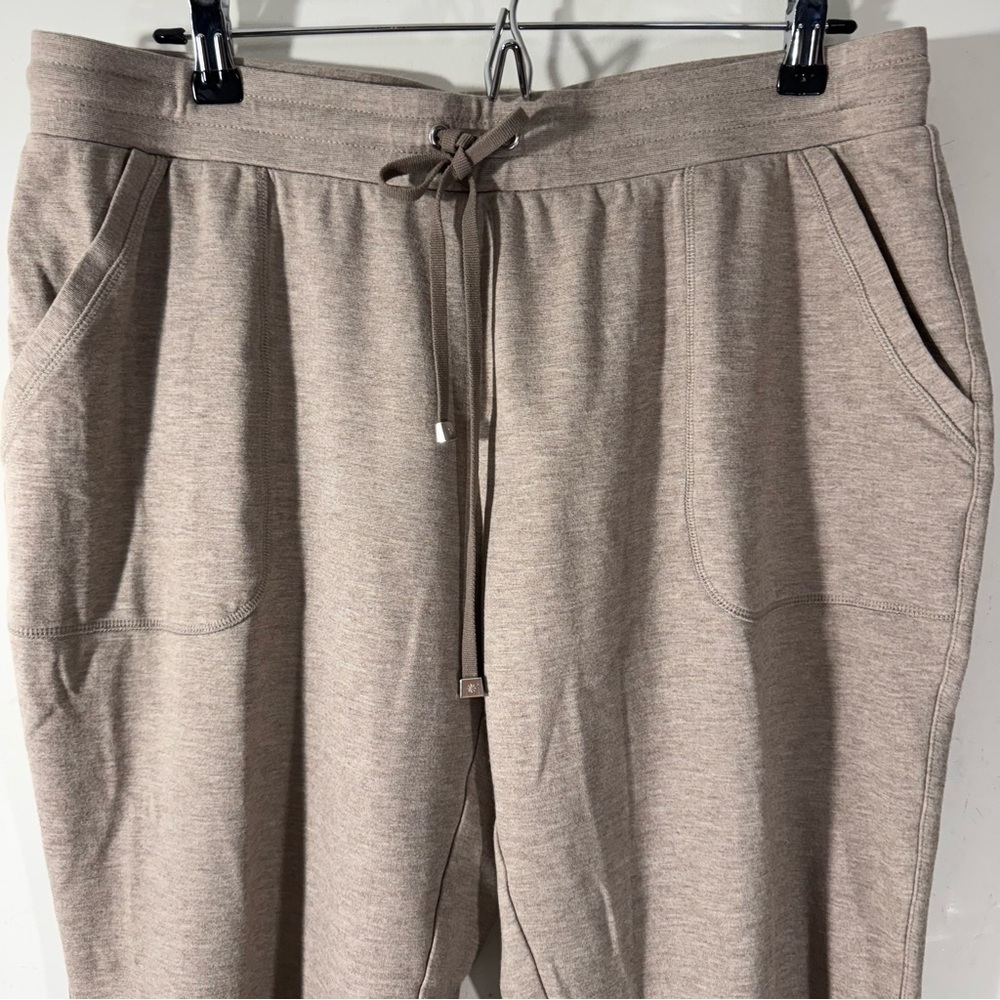 2/$35 Isaac Mizrahi SOHO Knit Drawstring Pants Sz L A351125 - Picture 3 of 12